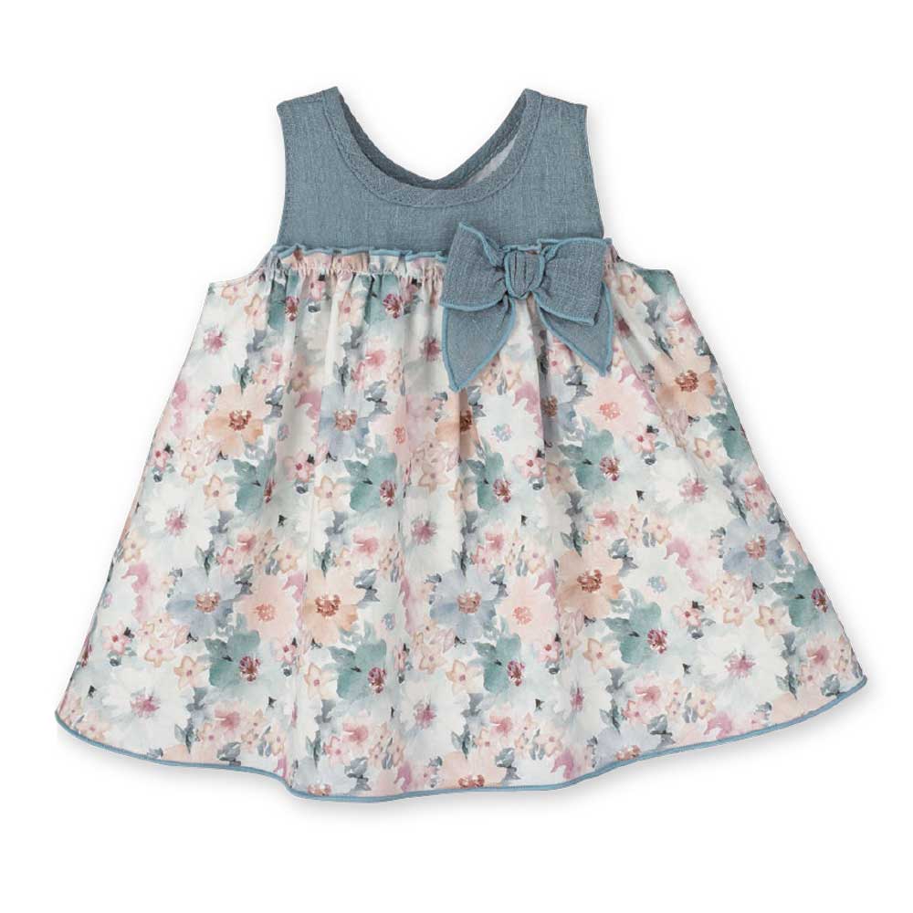 Vestido para niña 3-4 años Excellentt Verbena Azul