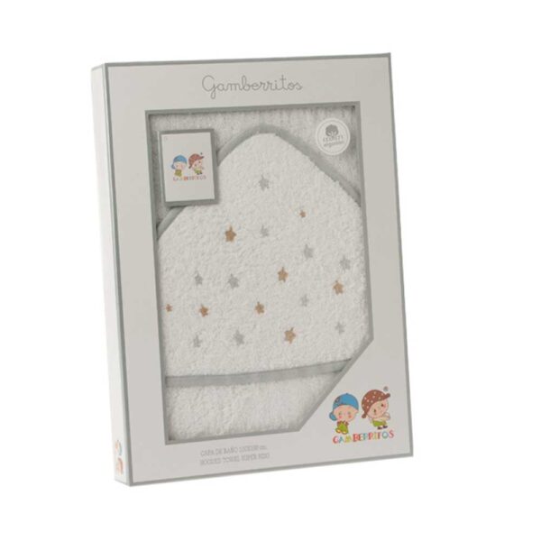 Capas de baño estrellas infantil 100x100