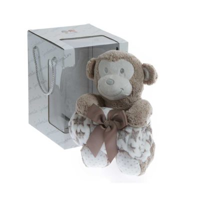 Kit muñeco y manta de Gamberritos para bebé