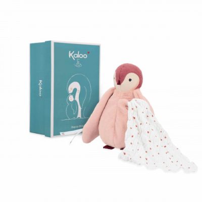 PINGÜINO DE PELUCHE BESUCÓN ROSA