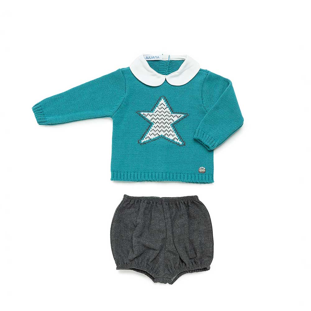Conjunto Verde 18-36 meses Juliana