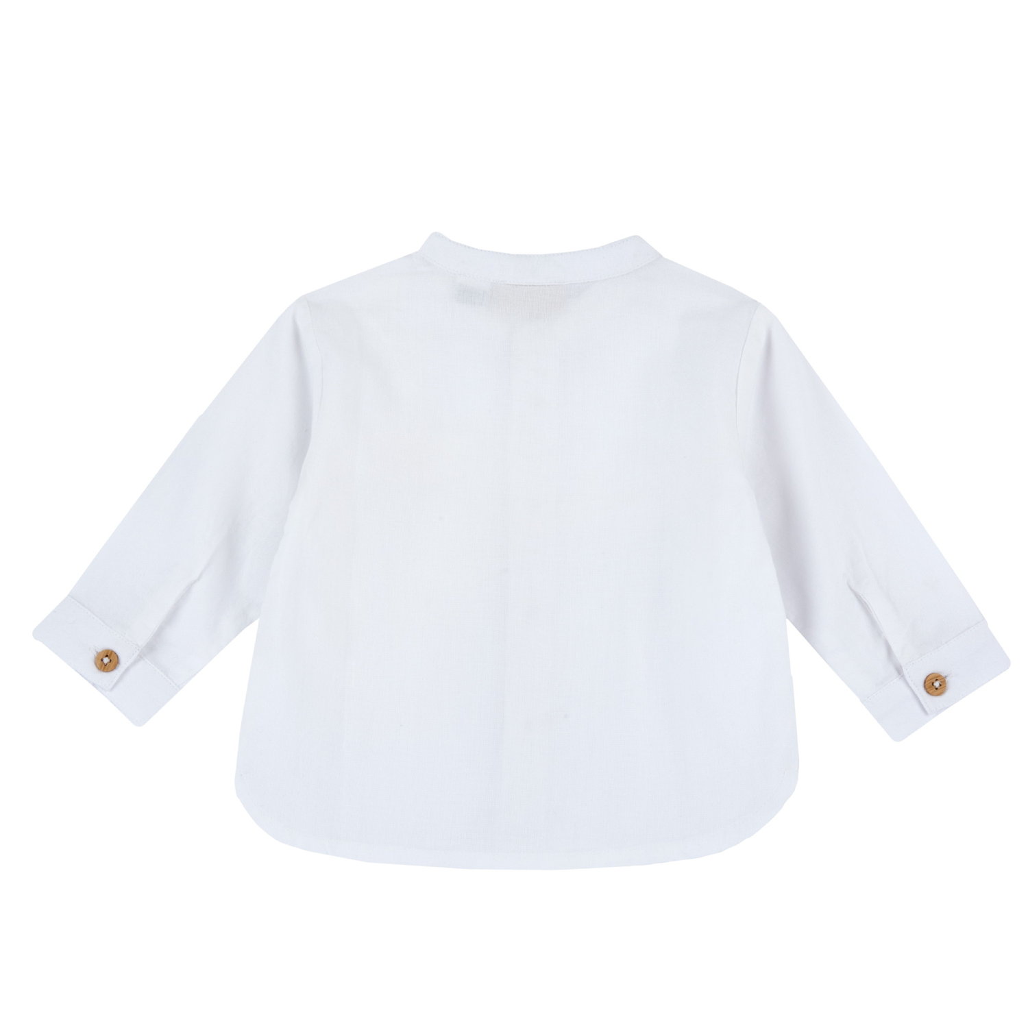 camisa blanca bebé