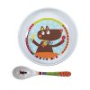 Plato, nuevo bol, cuchara, tazas Ebulobo Louloup