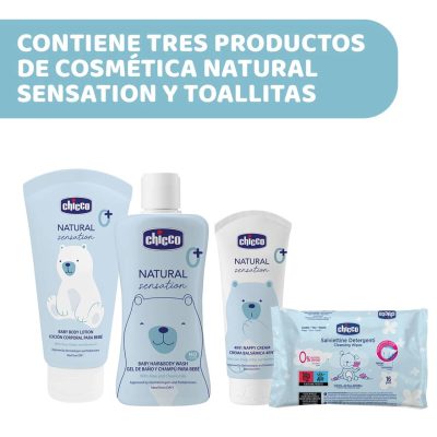 Set regalo bolsa cosmética pique