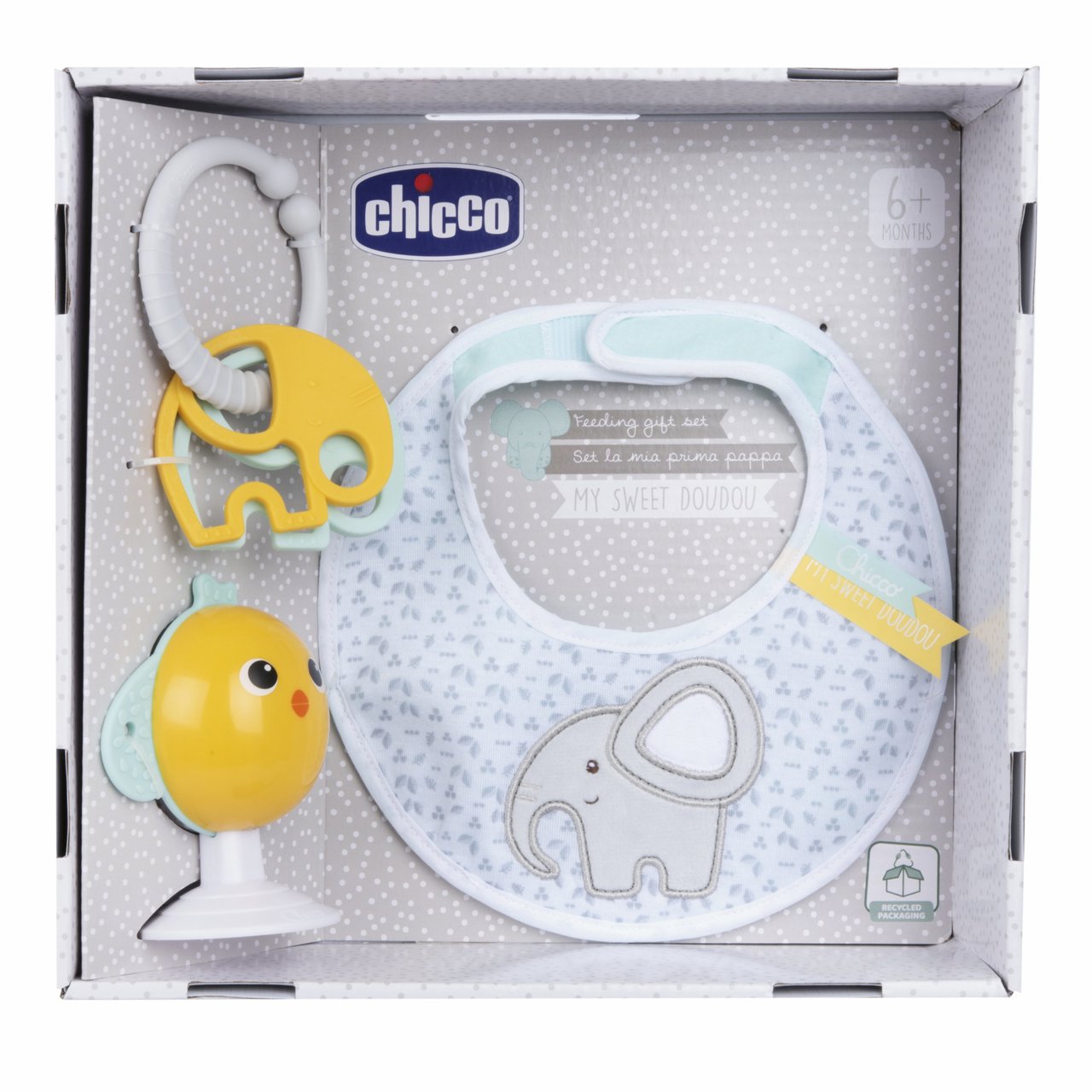 Set de regalo para primeras comidas bebé Chicco