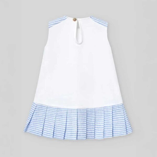 Vestido combinado plisado Dorna Paz Rodríguez