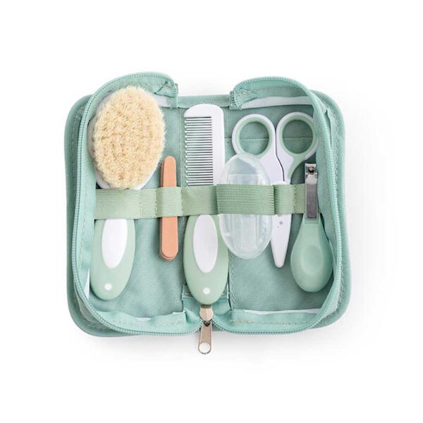 Neceser de aseo para bebé 10 pcs. menta