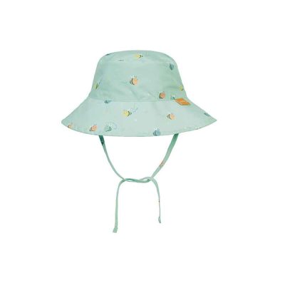 Gorro con protección solar infantil bee happy saro baby