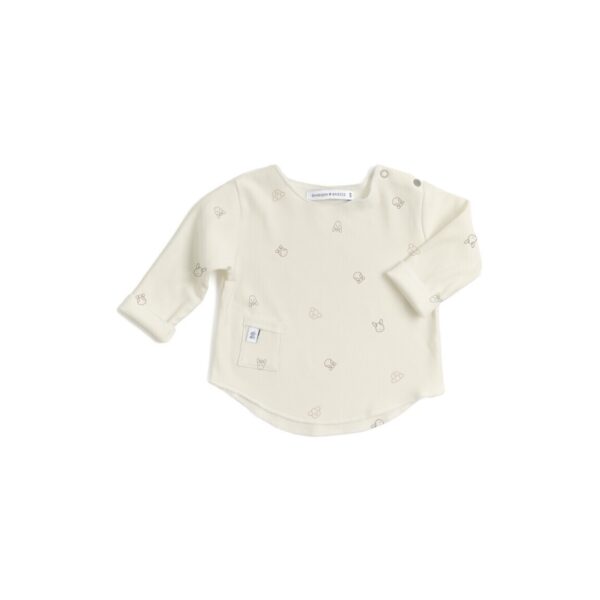 Camisa Pure manga larga animal friends Bamboom