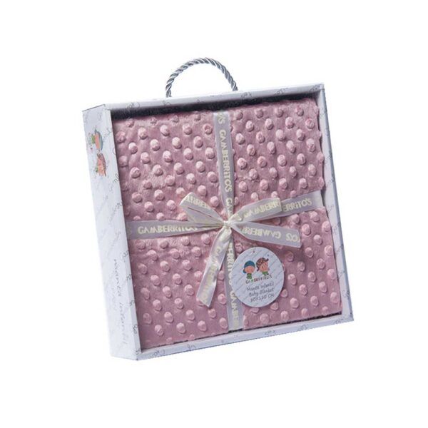 Manta infantil maquillaje para bebé Gamberritos 80 x110