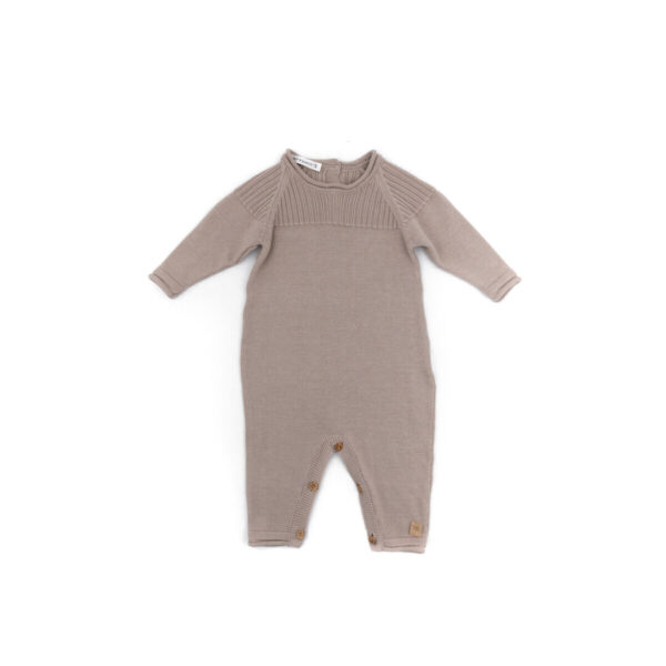 Mono Knitted de canalé camel Bamboom