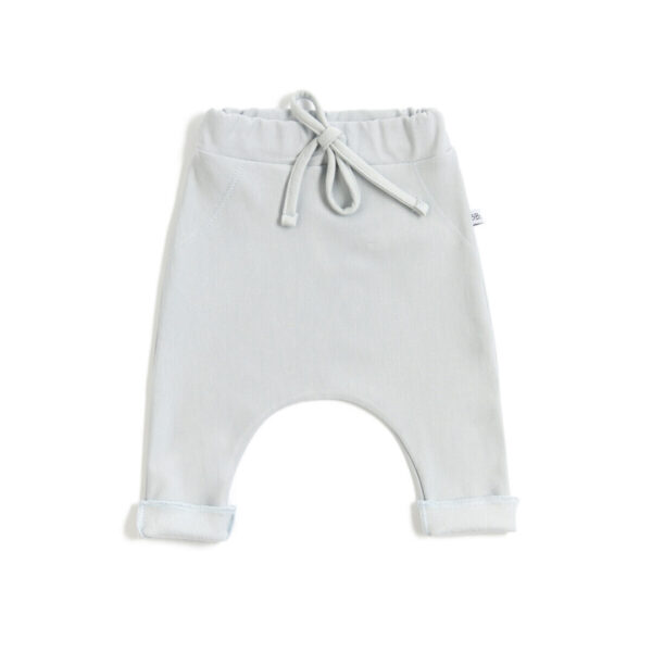 Pantalon Pure recién nacido sin pies Bamboom Azul