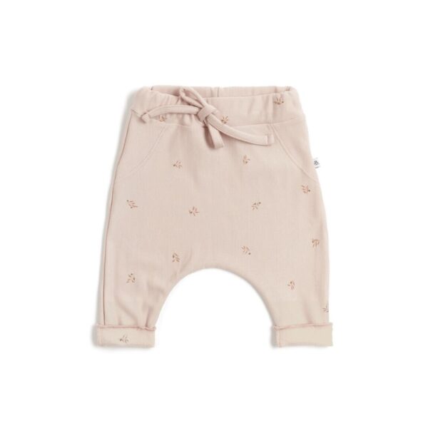 Pantalon Pure recién nacido sin pies Bamboom Olives