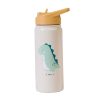 Botella térmica con pajita Saro Baby arena