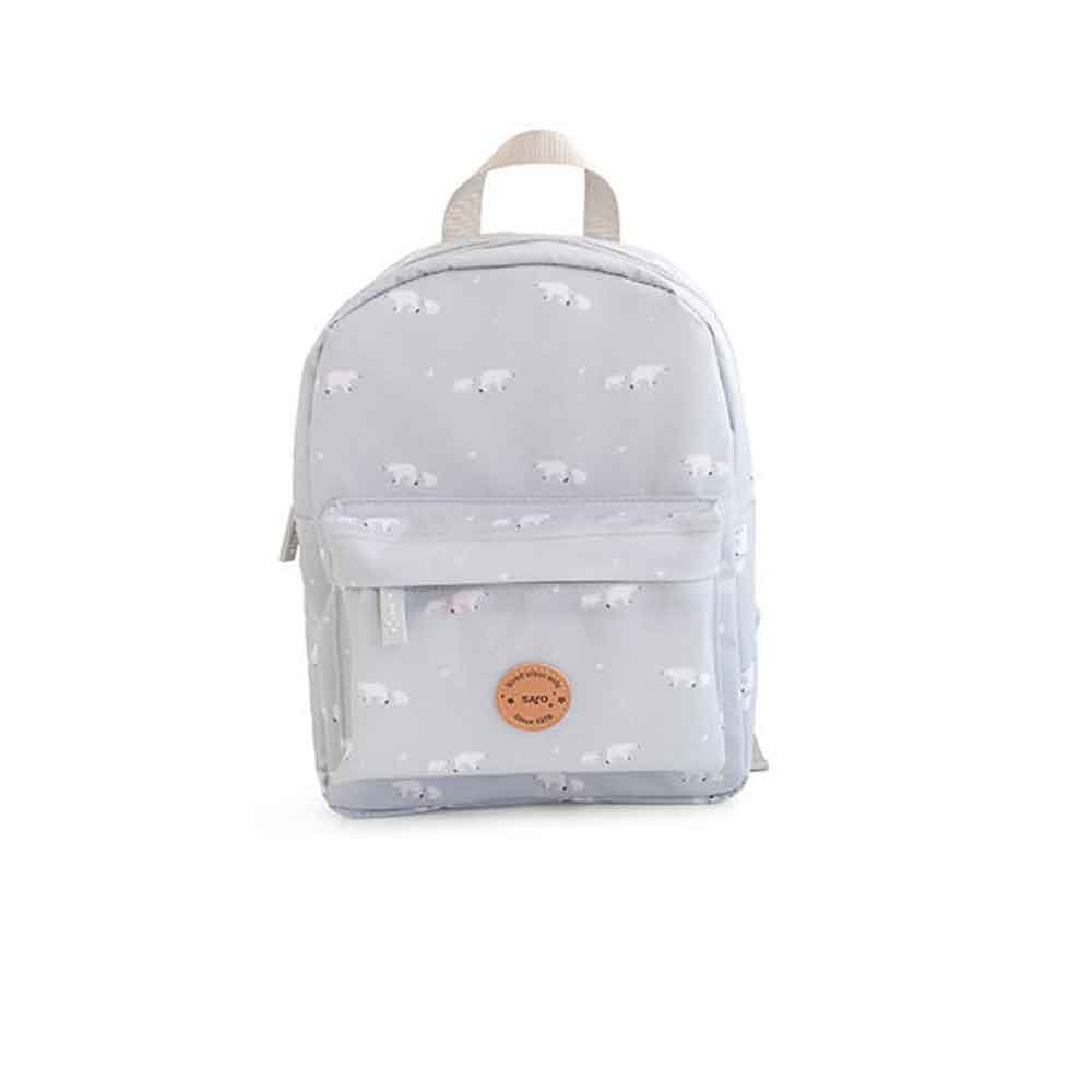 Mochila Polaris Glaciar Gray Saro Baby