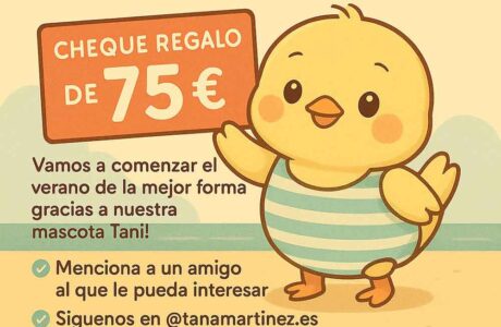 Promoción-Verano Tani Cheque Regalo 75€