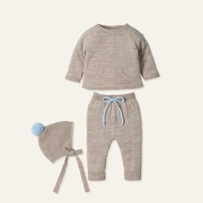 Traje de 3 piezas Canesu Bodoques con pantaloncito Bodoques 9806 Mac Ilusión