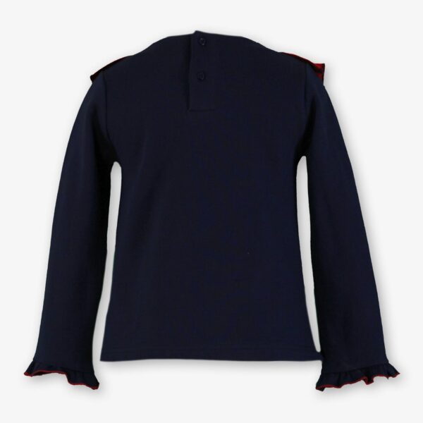 Polo Blusa de niña en manga larga 381401P Polo Blusa de niña en manga larga 381401P Miranda Textil