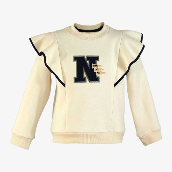 3814141 Sudadera Niña Beige Miranda Textil