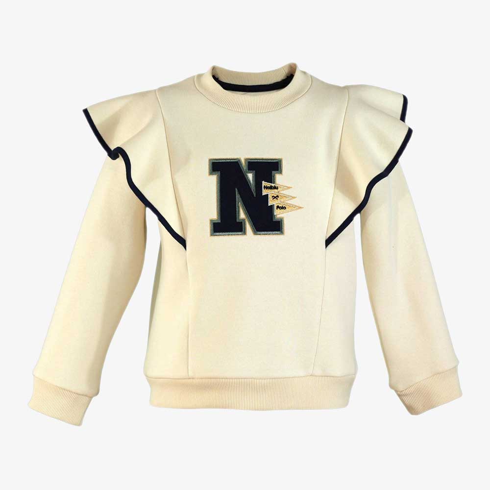 3814141 Sudadera Niña Beige Miranda Textil