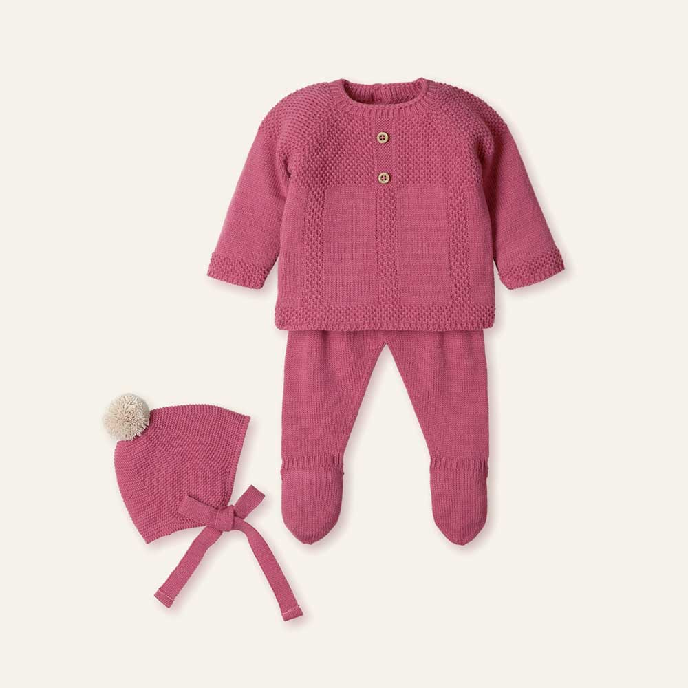 Traje 3p Canesu Menguado Checks Arandano 9803 Mac Ilusión