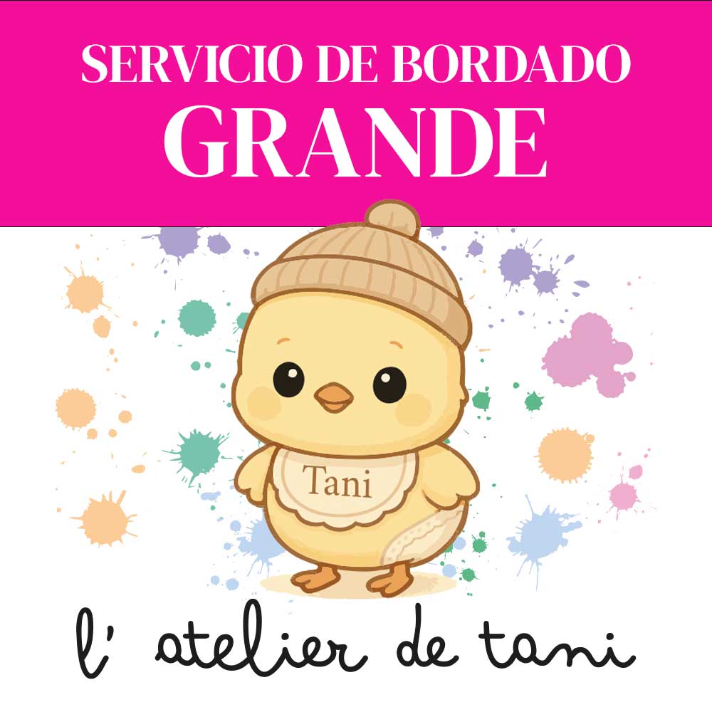 Servicio de Bordado Grande Tana Martínez L'Atelier del Bebé