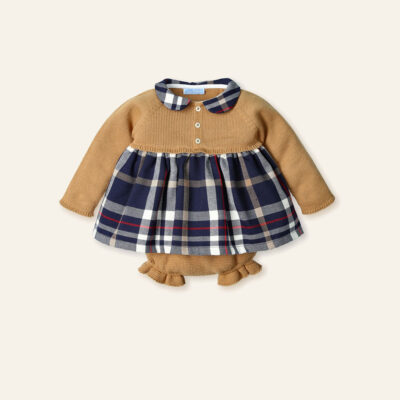 Jesusín en punto y tejido Tartan Cuello Polo Tartan Yucca 9874 Mac Ilusión