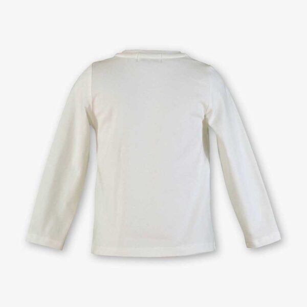 3802462 Camiseta Infantil Miranda Textil Beige