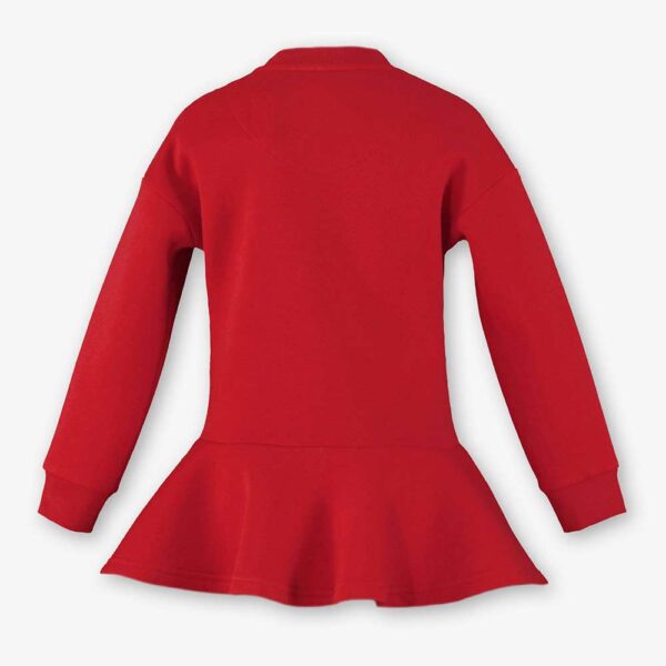 Vestido de niña rojo empolvado 381404V Miranda Textil