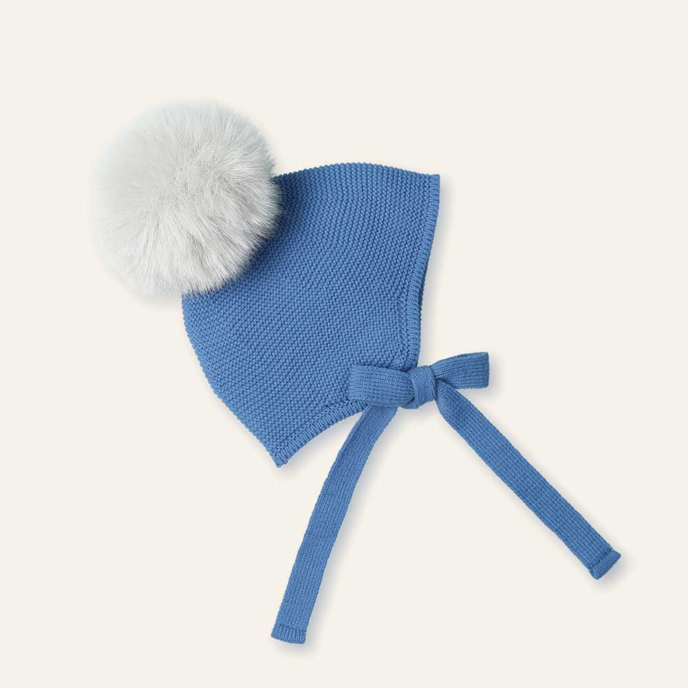 Gorro con orejas y 1 pompón artificial Osito Astral Mac Ilusión