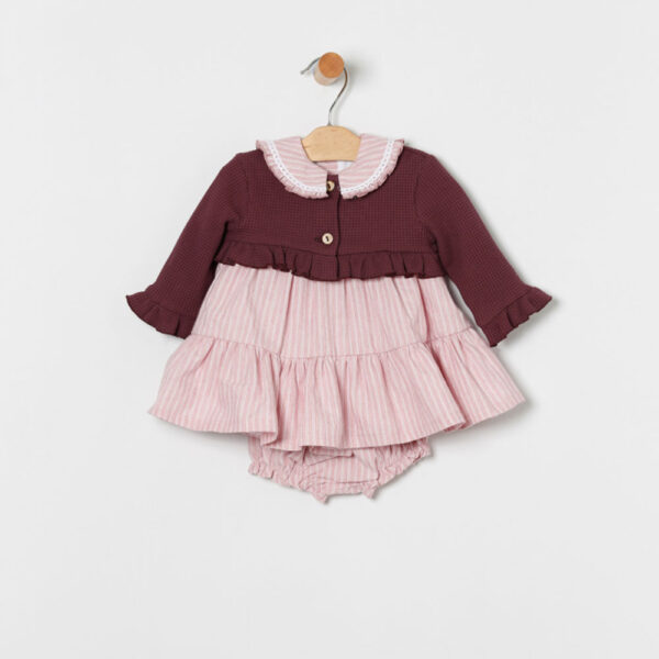 80702 COCO ACQUA Conjunto Chaqueta Braguita Vestido