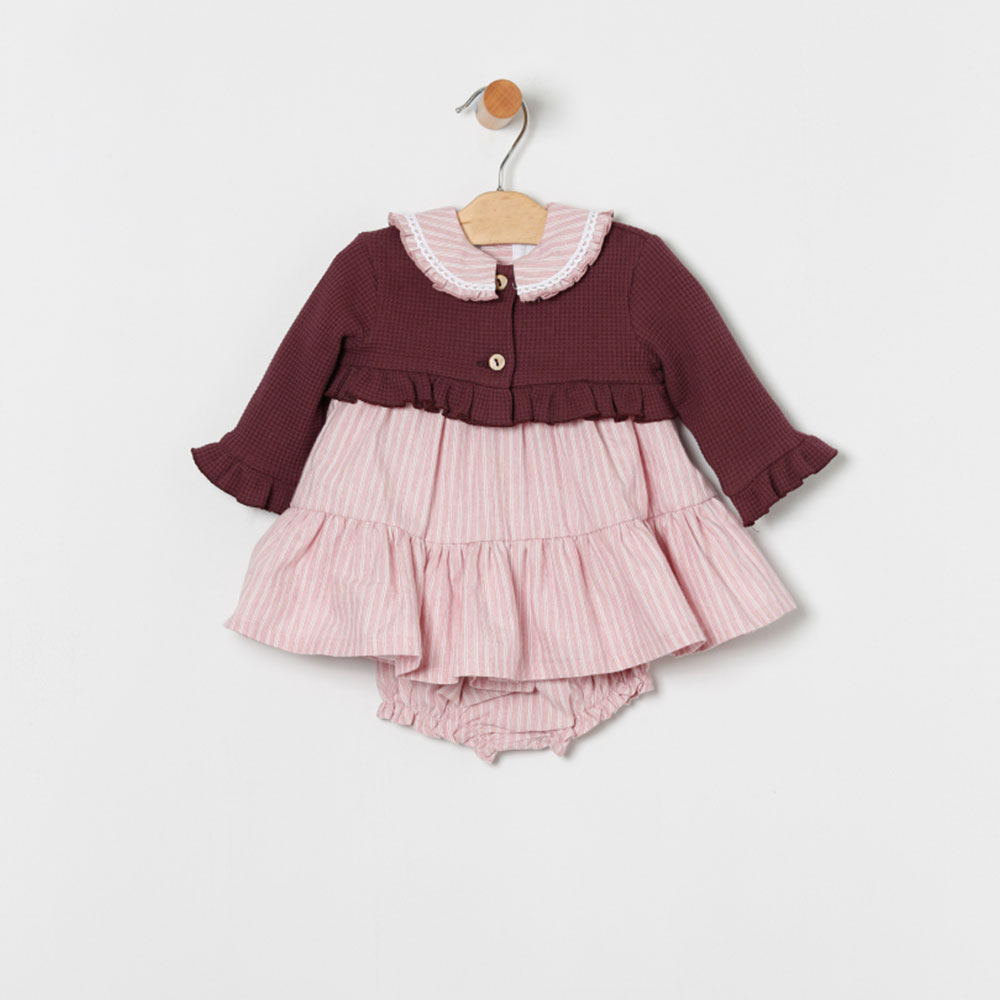 80702 COCO ACQUA Conjunto Chaqueta Braguita Vestido