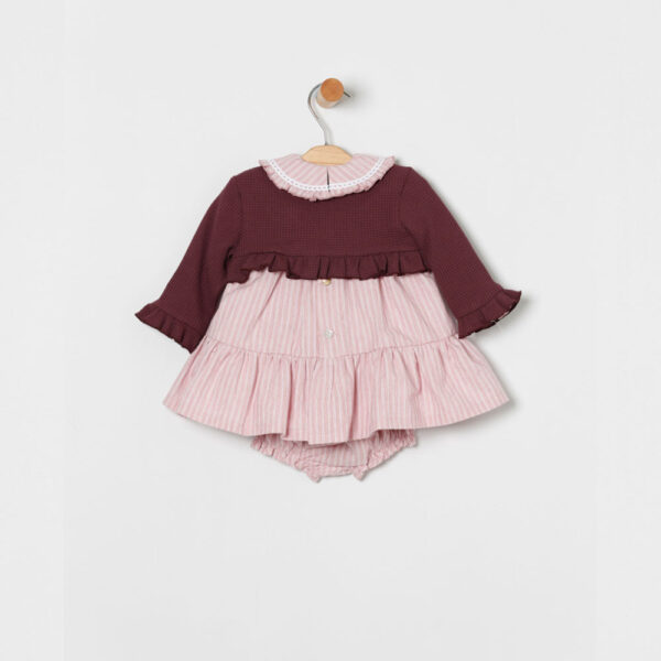 80702 COCO ACQUA Conjunto Chaqueta Braguita Vestido