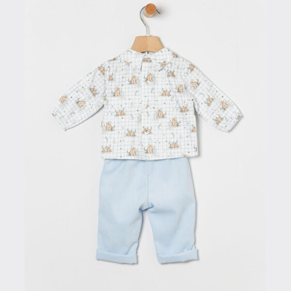 Conjunto Camisa y pantalón Celeste 80715 Coco Acqua