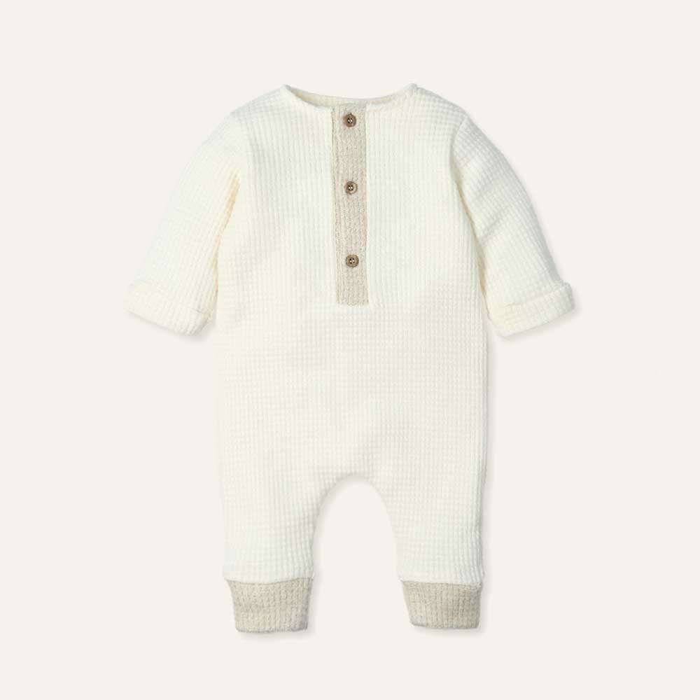 Pelele Soft Waffle Crudo Mac Ilusión