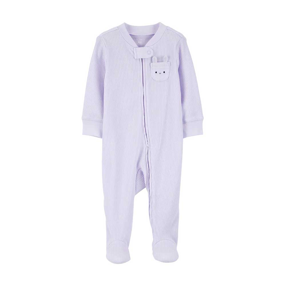 Pijama entero punto de canalé Bolsillo Conejita