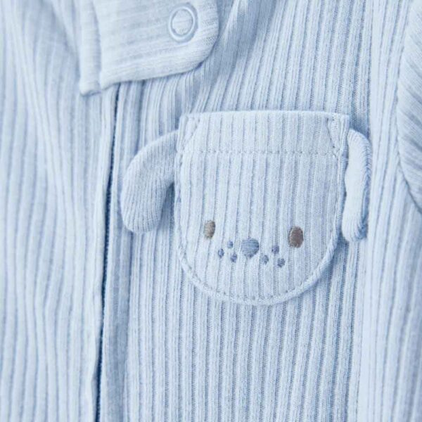 Pijama entero punto de canalé Bolsillo Perrito Carter's
