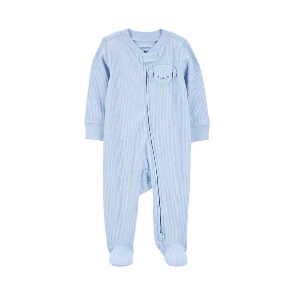 Pijama entero punto de canalé Bolsillo Perrito Carter's