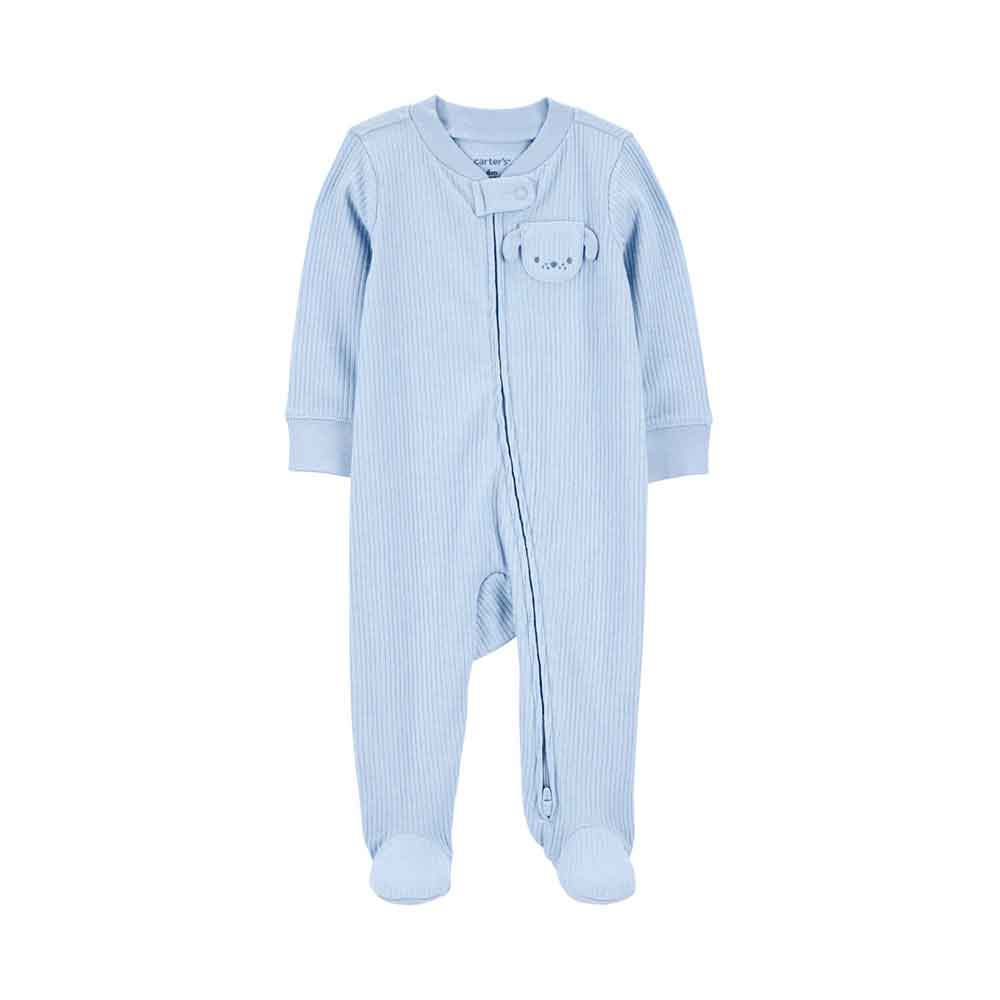 Pijama entero punto de canalé Bolsillo Perrito Carter's