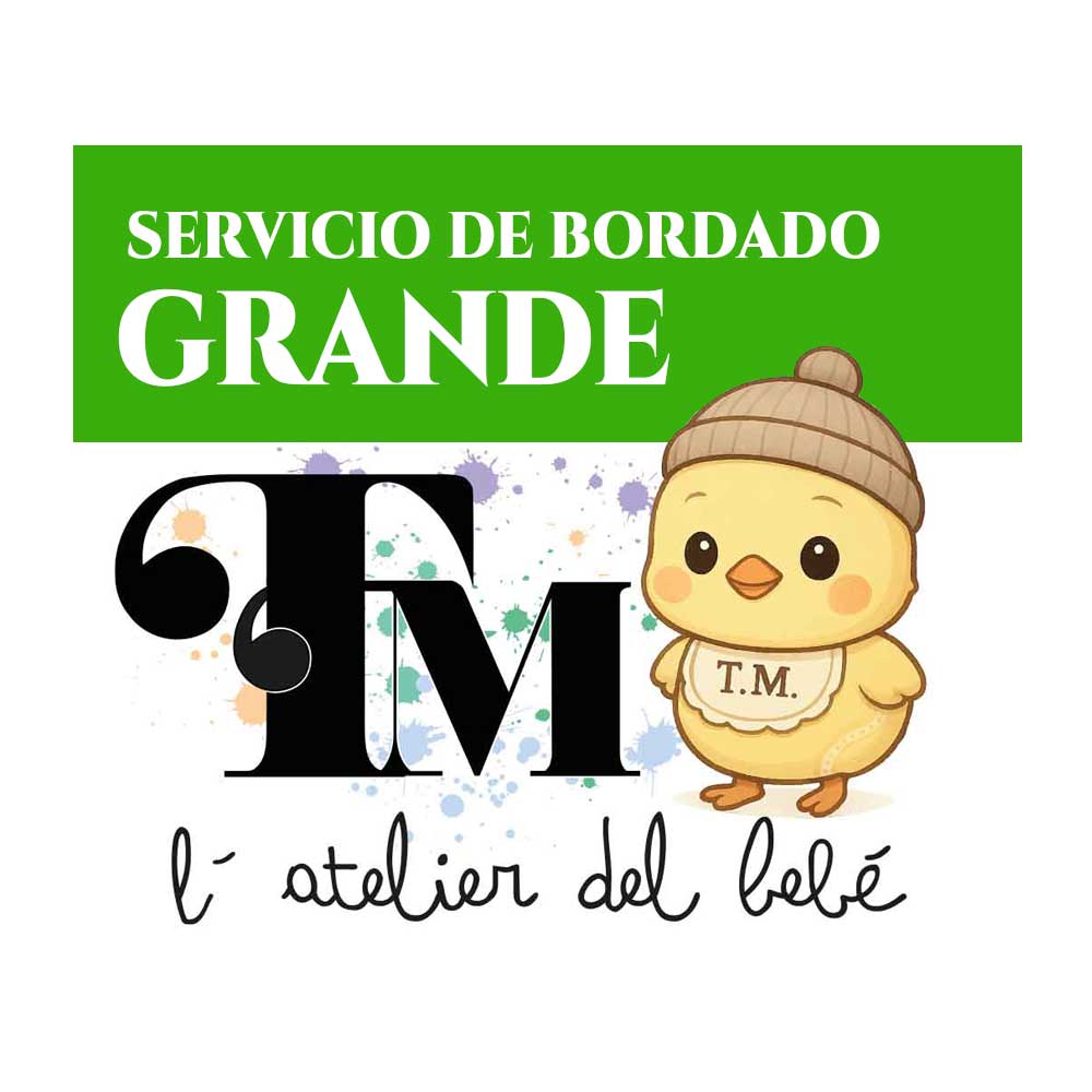Servicio de Bordado Grande Tana Martínez L'Atelier del Bebé