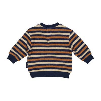 Sudadera bebé niño Croissant Nursery rayas Birba Trybeyond