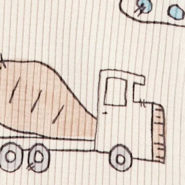 Pijama entero punto canalé diseño constructor Carter's