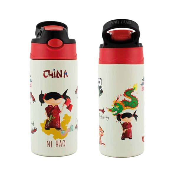 Botella Infantil China Pepita Viajera