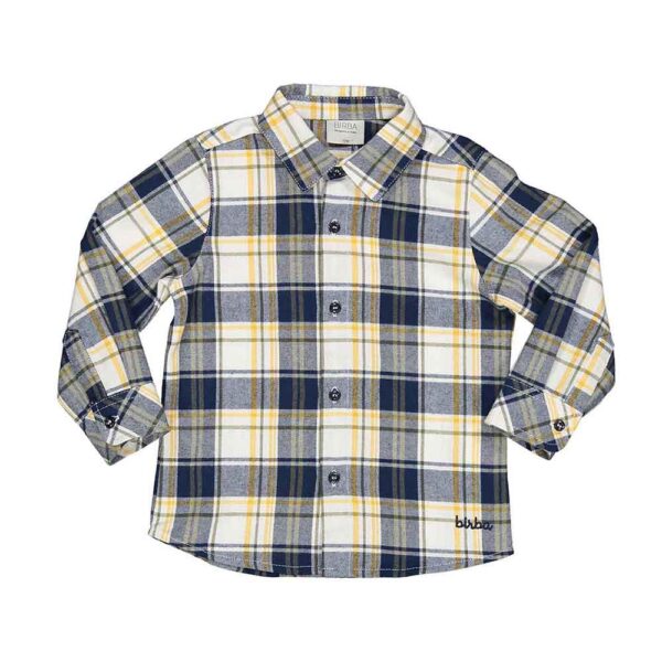Camisa cuadros niño Nature Lover Baby Birba Trybeyond