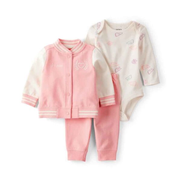 dos piezas algodón peto y camiseta diseño conejita