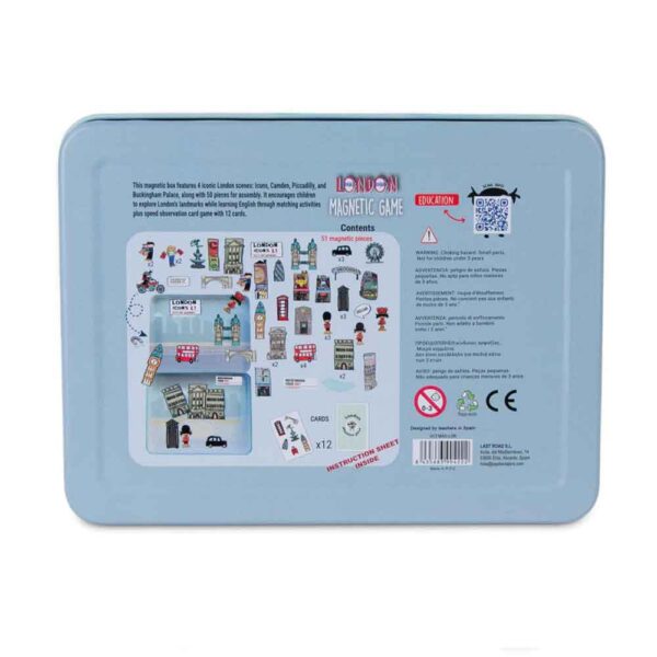 Juego magnético Londres Pepita Viajera