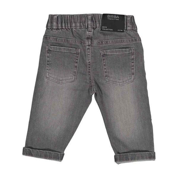 Pantalón Vaquero Gris de niño Digit Baby Birba Trybeyond