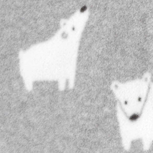 Pijama entero de micropolar diseño oso polar bebé Carter's