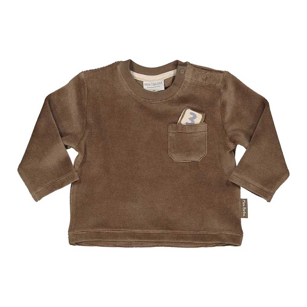 Sudadera bebé niño Carousel Nursery Brown Birba Trybeyond