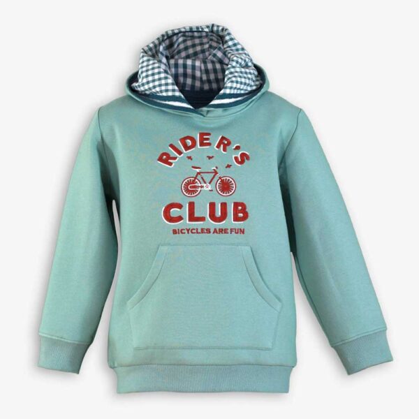 Sudadera de niño verde agua 3813091 Miranda Textil